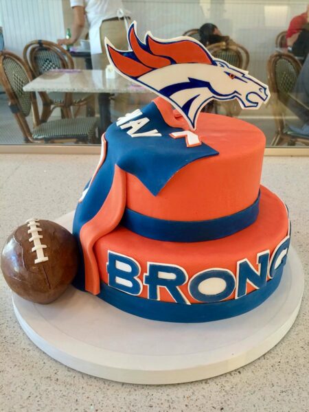 Broncos Jersey Cake
