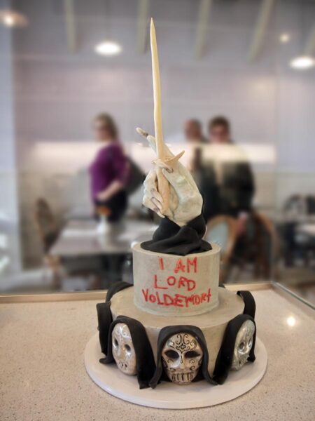 Dark Arts Tiered Chocolate Cake