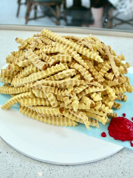 French Fry Berry Patch Cake