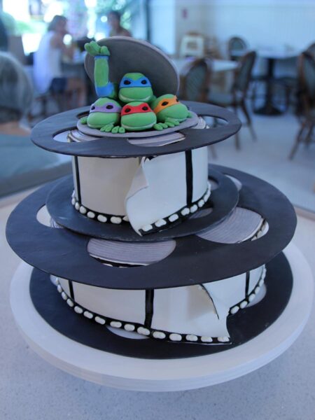 Ninja Turtle Film Cake