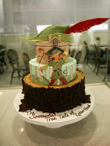 Robin Hood Chocolate Covered Strawberry Cake