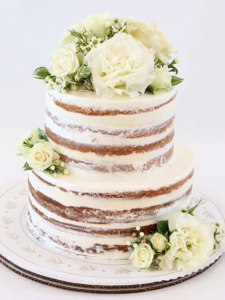 Two Tier Naked Flowers